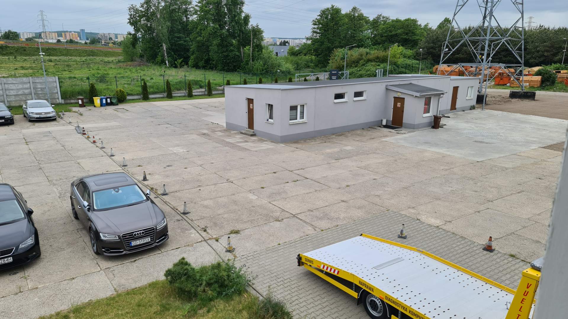 plac do zimowania pojazdów